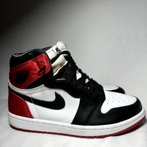 Size 9 - Wmns Nike Air Jordan 1 Retro High Satin BlackToe Women's Shoes